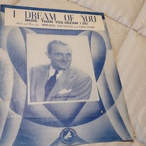 I Dream Of You vintage Sheet music